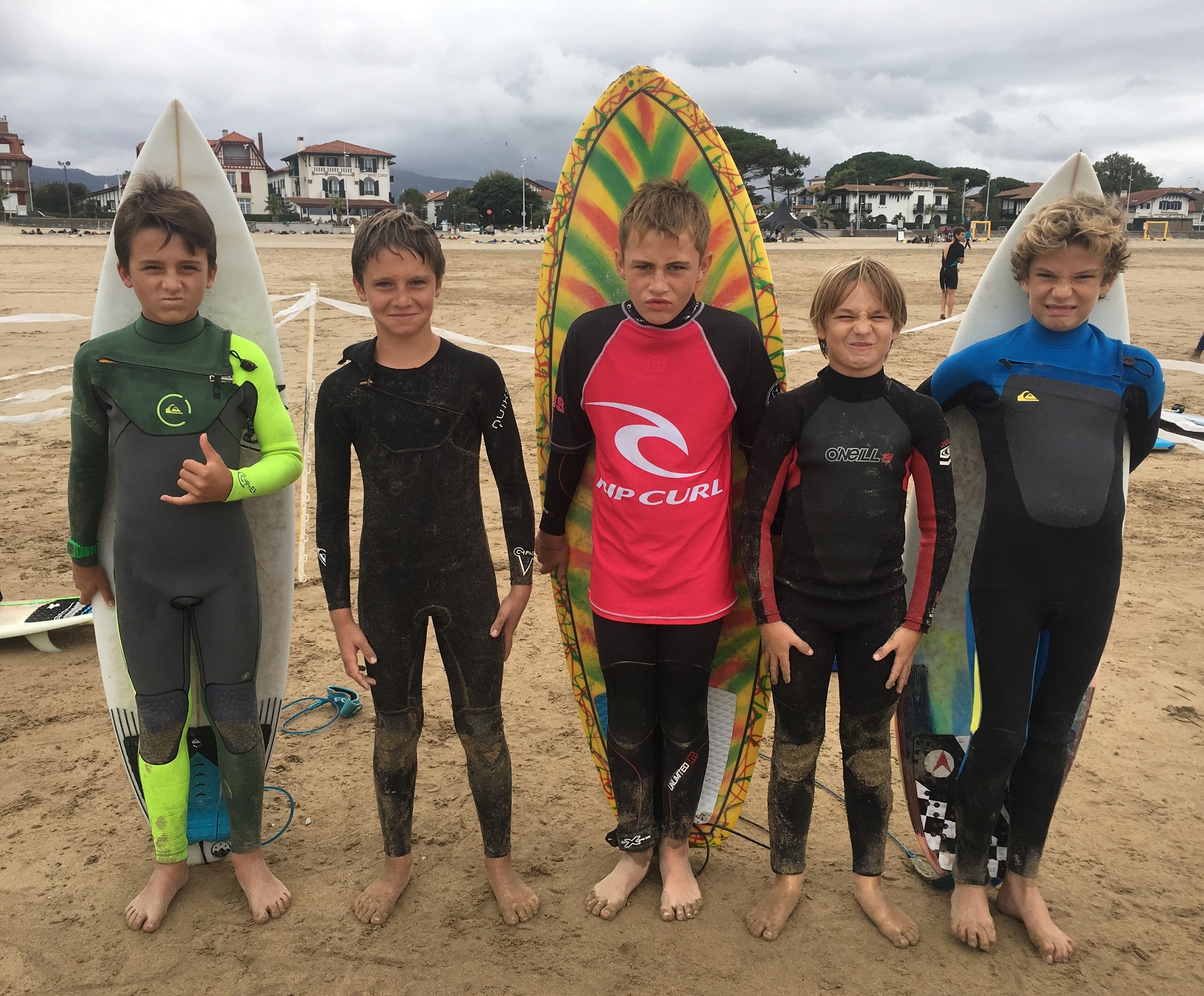 Championnat départemental collège de surf