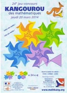 Concours « Kangourou des maths » 2014 - 1